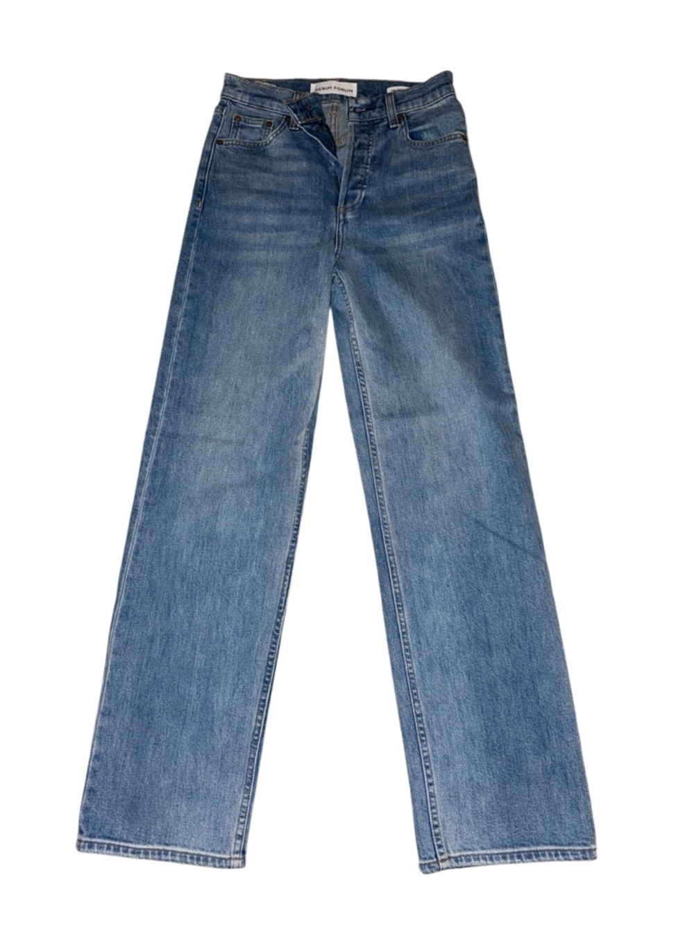 Denim Forum The Arlo High Rise Straight Jeans - From Aritzia